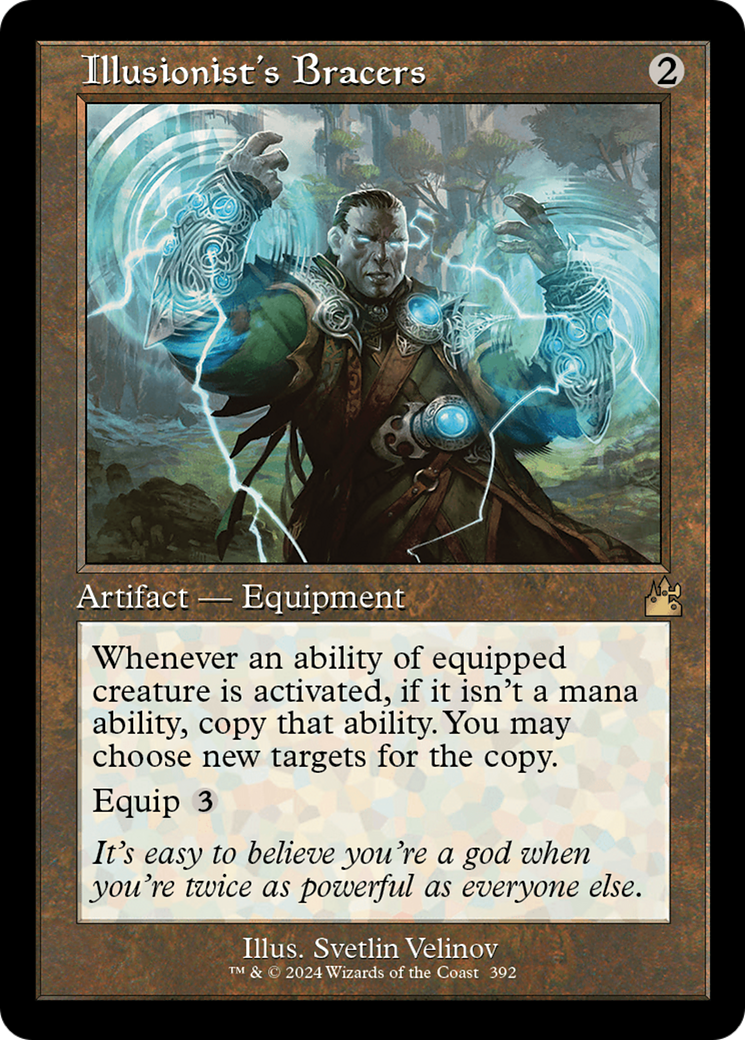 Illusionist's Bracers (RVR-392) (Foil)