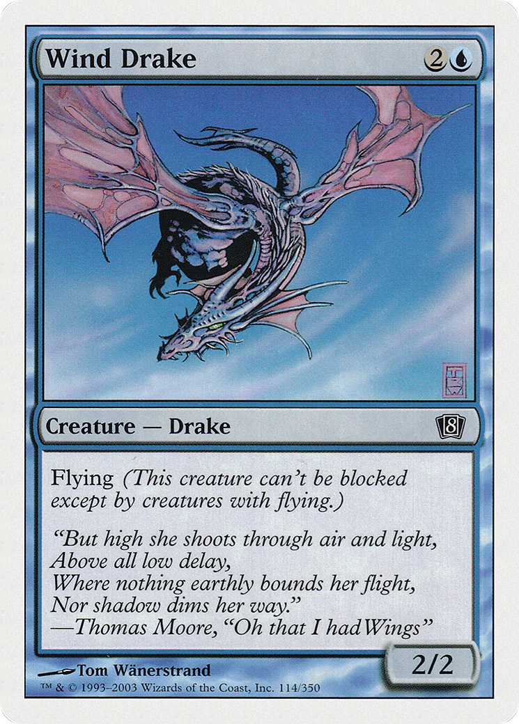 Wind Drake (8ED-114) (Foil)