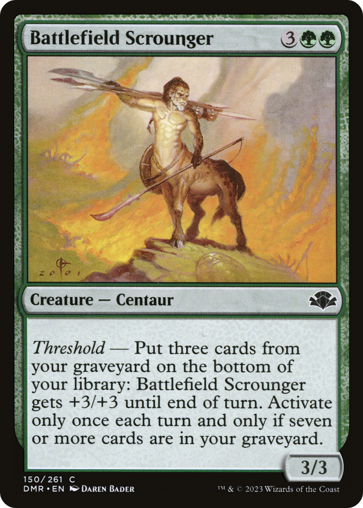 Battlefield Scrounger (DMR-150) (Foil)
