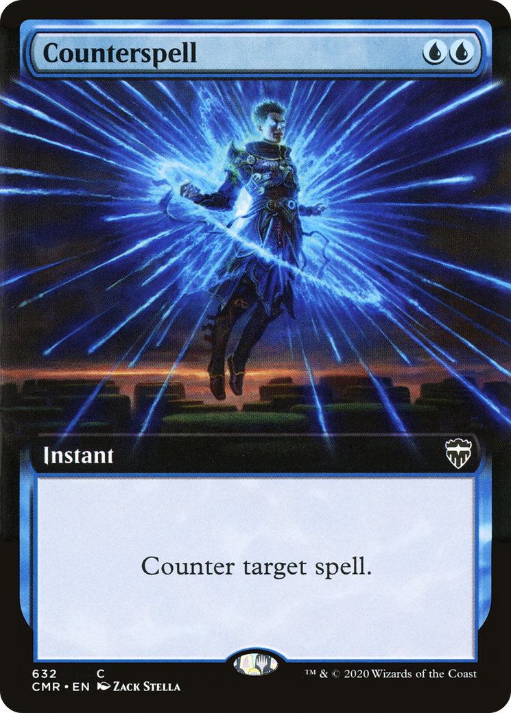 Counterspell (CMR-632) (Extended Art) (Foil)