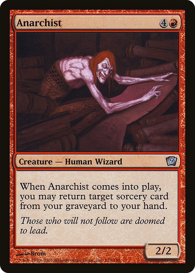 Anarchist (9ED-173★) (Foil)