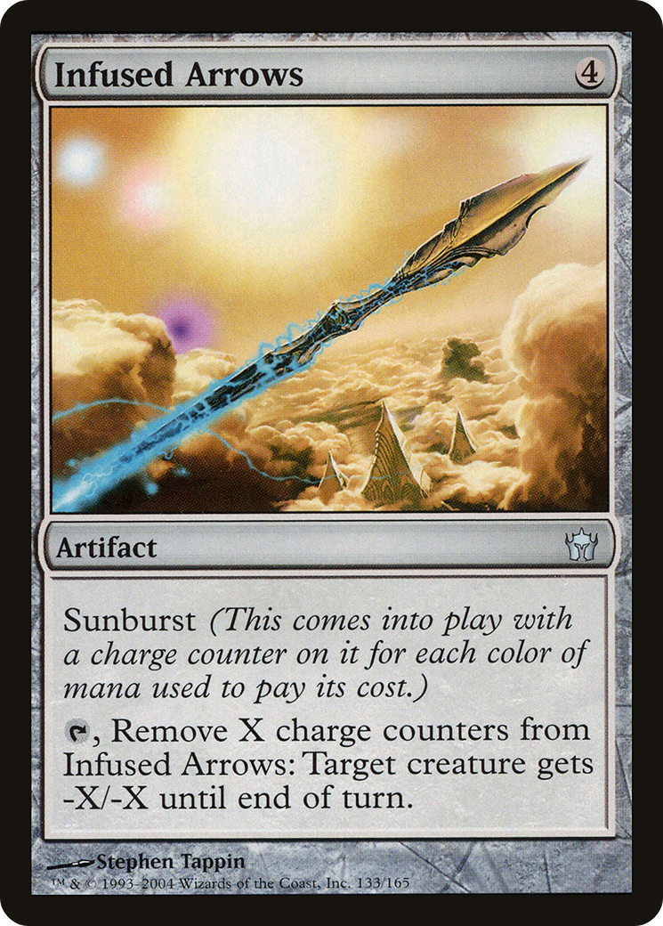 Infused Arrows (5DN-133) (Foil)