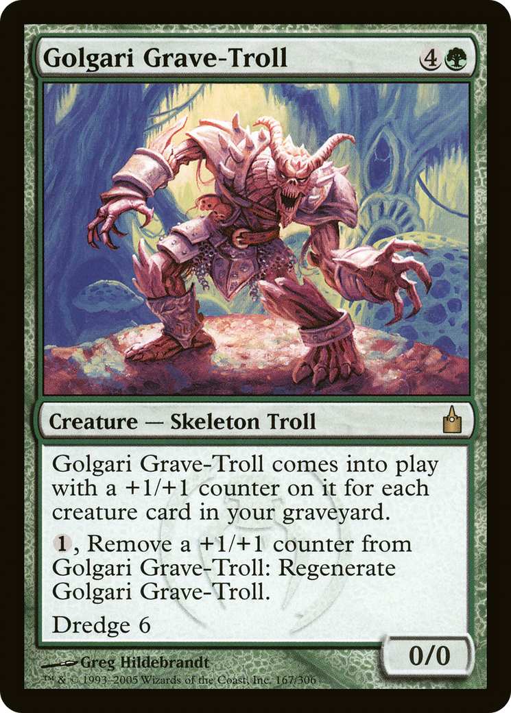Golgari Grave-Troll (RAV-167) (Foil)