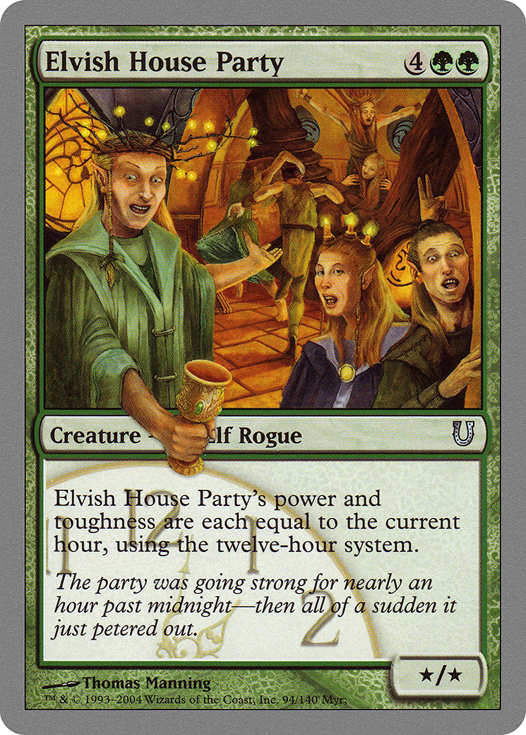 Elvish House Party (UNH-094) (Foil)
