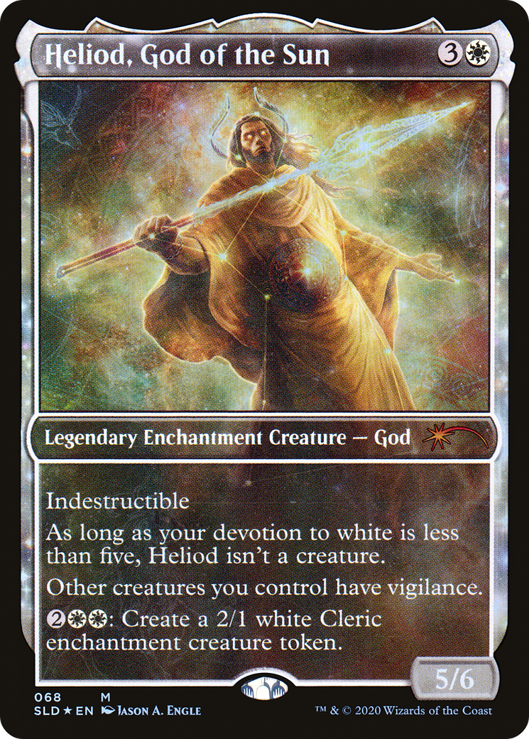 Heliod, God of the Sun (SLD-068) (Showcase) (Foil)