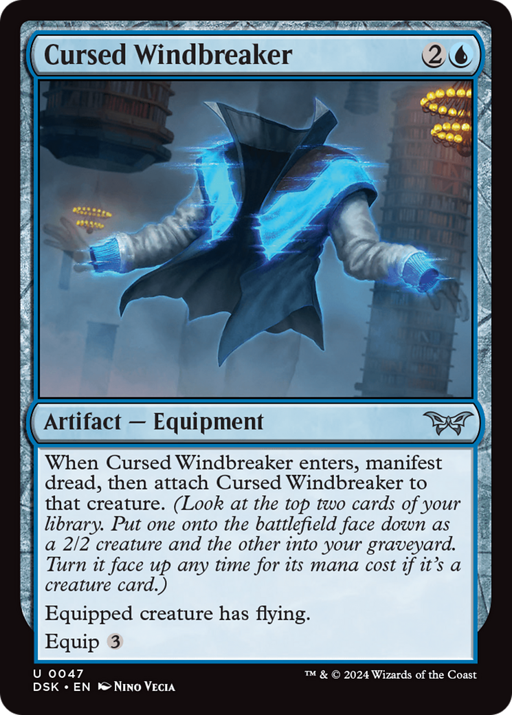 Cursed Windbreaker (DSK-047) (Foil)