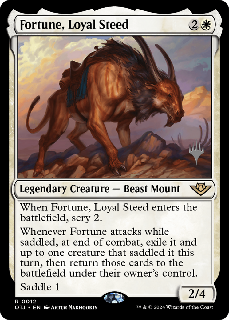 Fortune, Loyal Steed (PPOTJ-12P) (Foil)