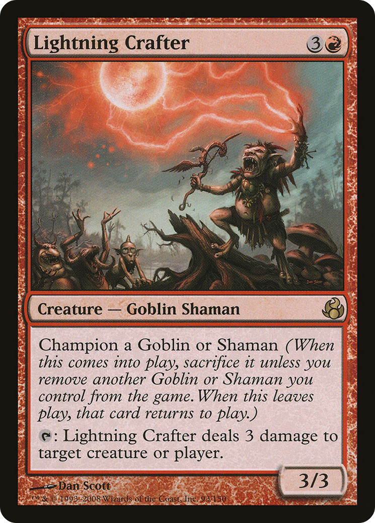 Lightning Crafter (MOR-093) (Foil)