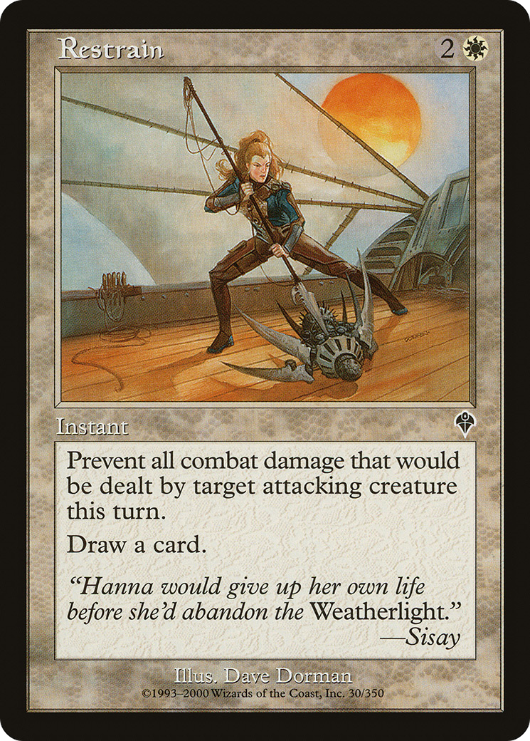 Restrain (INV-030) (Foil)