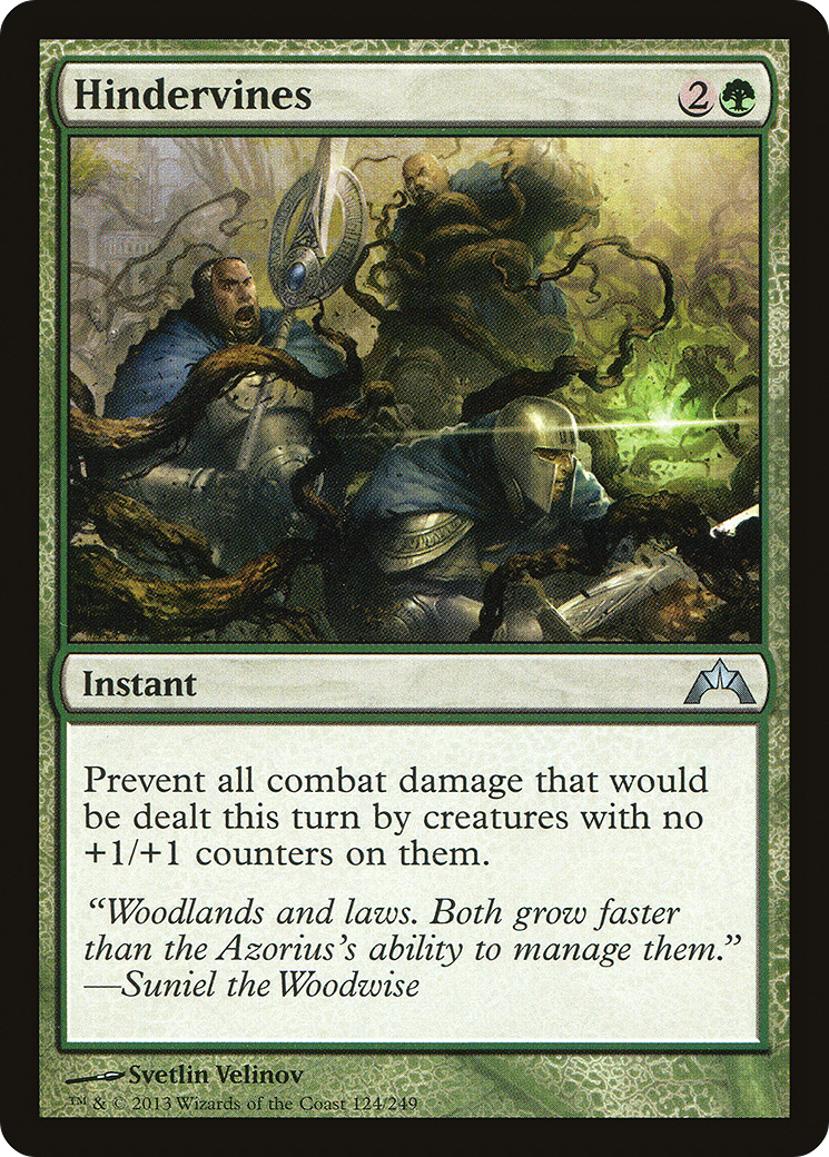 Hindervines (GTC-124) (Foil)