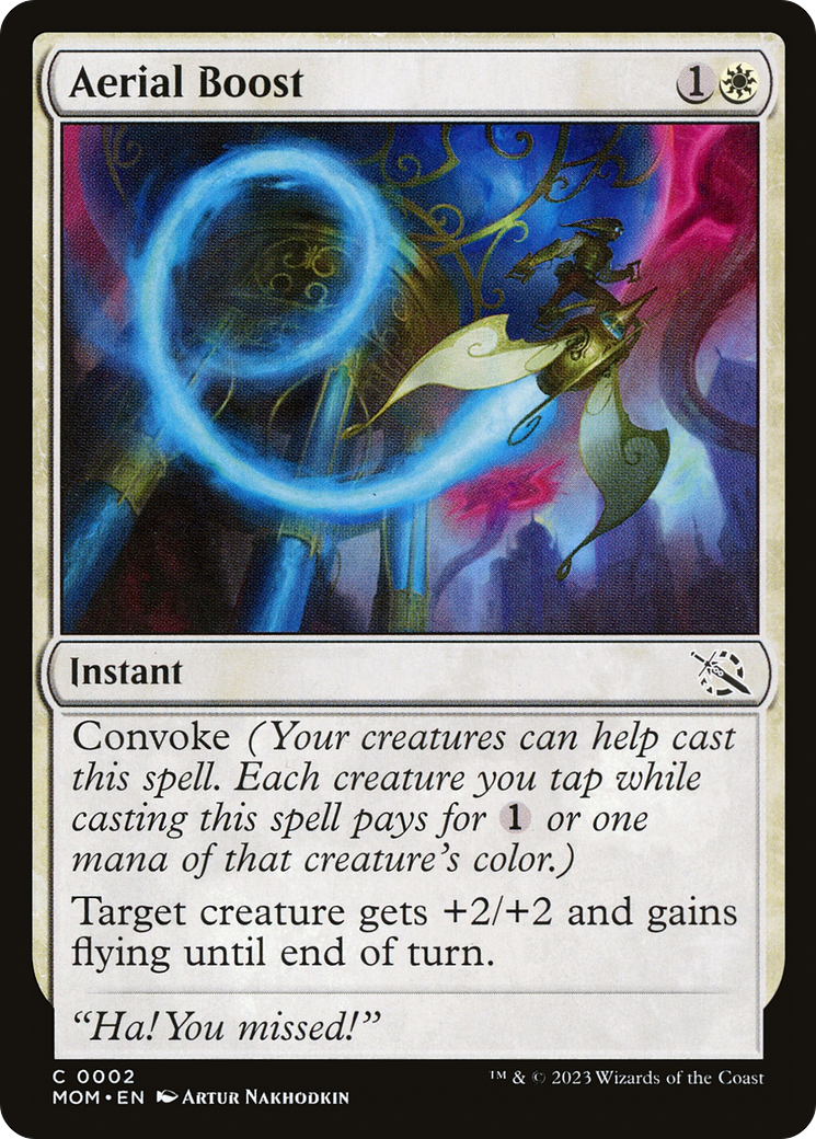 Aerial Boost (MOM-002) (Foil)