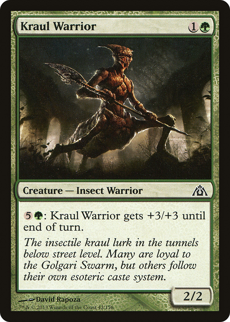 Kraul Warrior (DGM-042) (Foil)