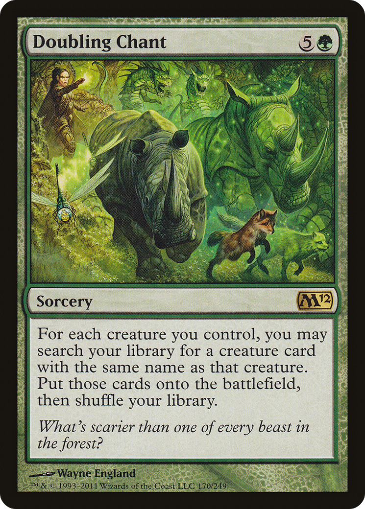 Doubling Chant (M12-170) (Foil)