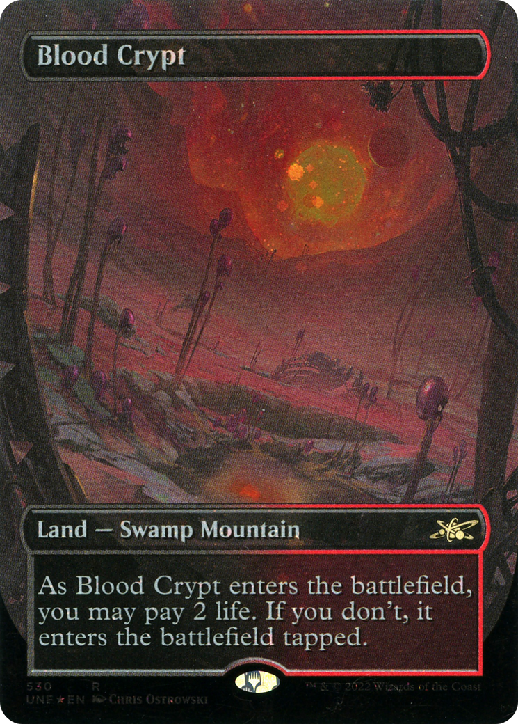 Blood Crypt (UNF-530) (Borderless) (Galaxy Foil)