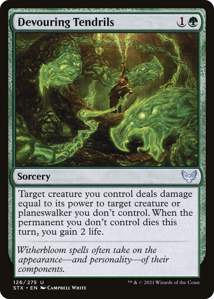 Devouring Tendrils (STX-126) (Foil)