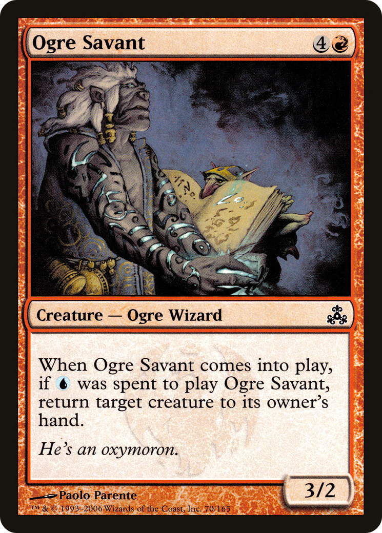 Ogre Savant (GPT-070) (Foil)