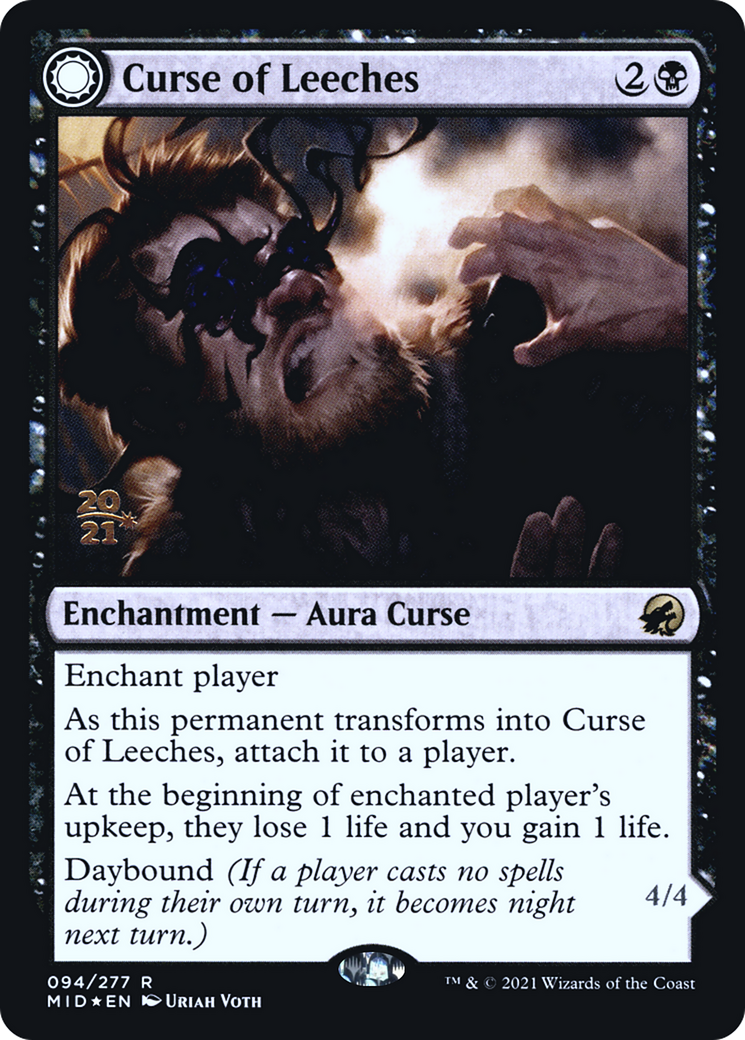 Curse of Leeches // Leeching Lurker (PRE-94S) (Foil)