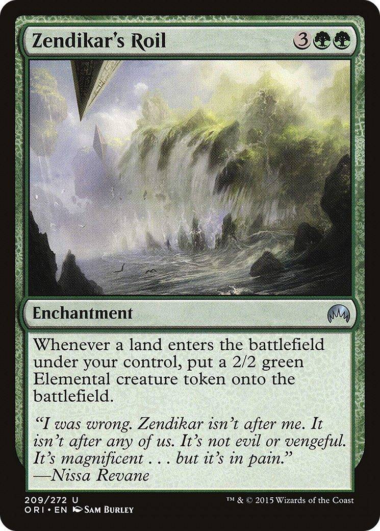 Zendikar's Roil (ORI-209) (Foil)