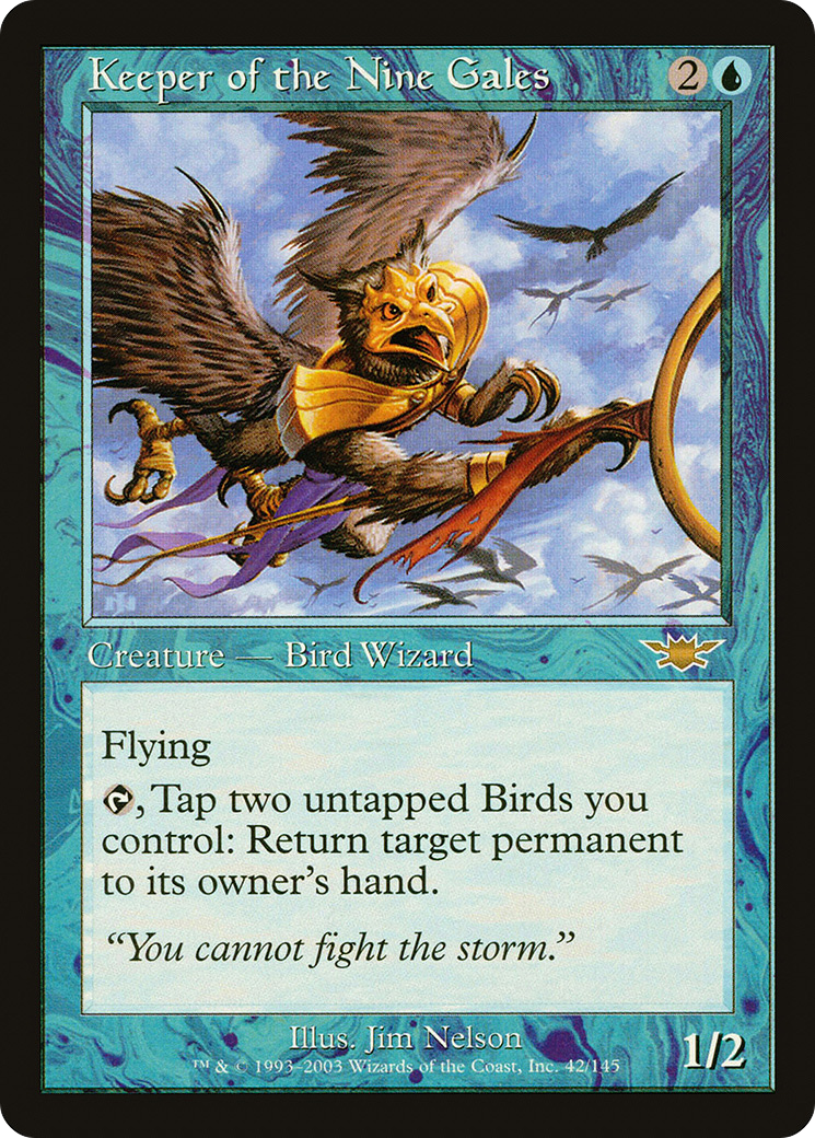 Keeper of the Nine Gales (LGN-042) (Foil)