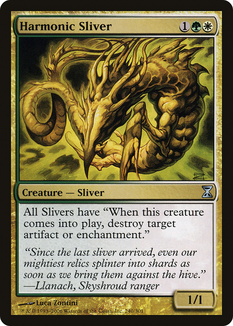 Harmonic Sliver (TSP-240) (Foil)