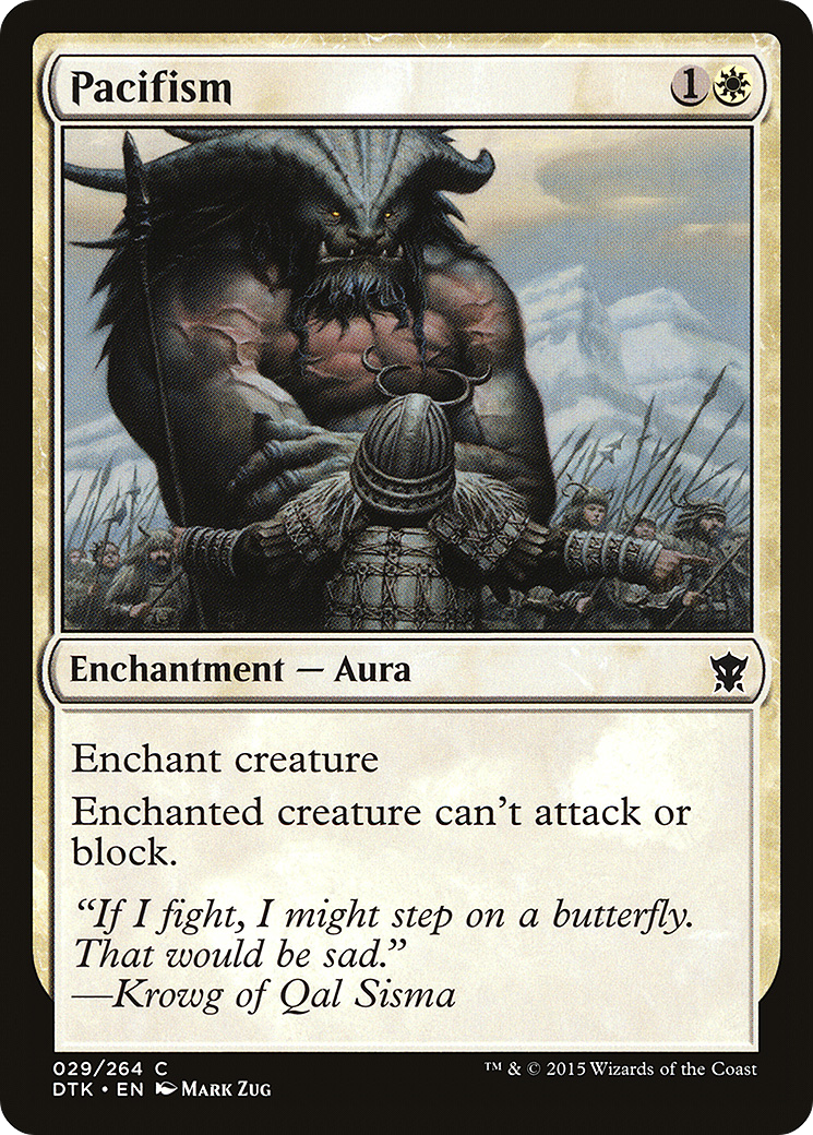Pacifism (DTK-029) (Foil)
