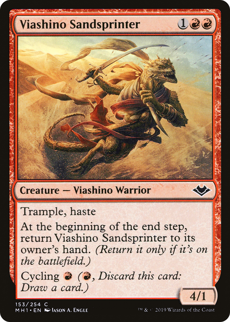 Viashino Sandsprinter (MH1-153) (Foil)
