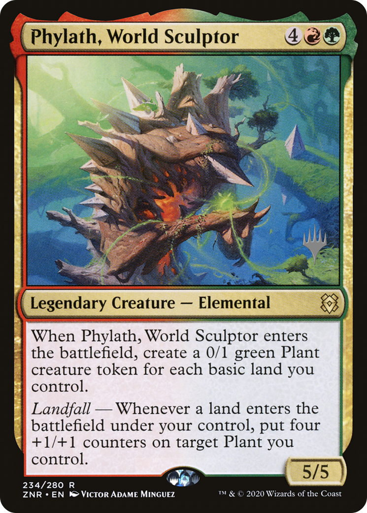 Phylath, World Sculptor (PPZNR-234P) (Foil)