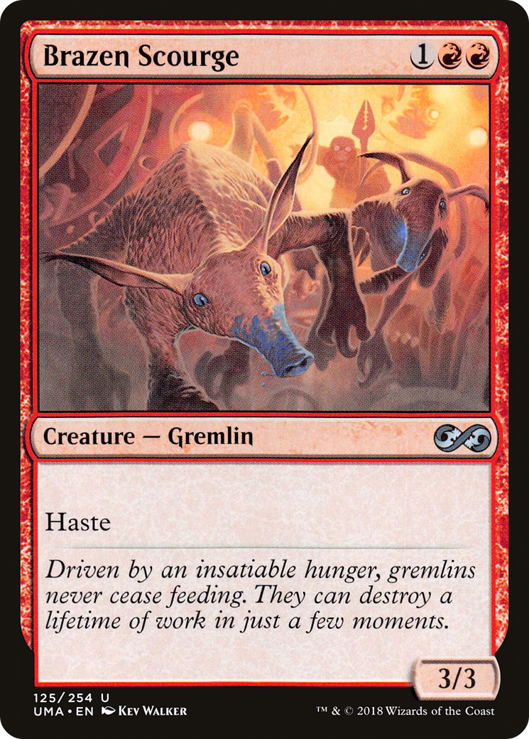 Brazen Scourge (UMA-125) (Foil)