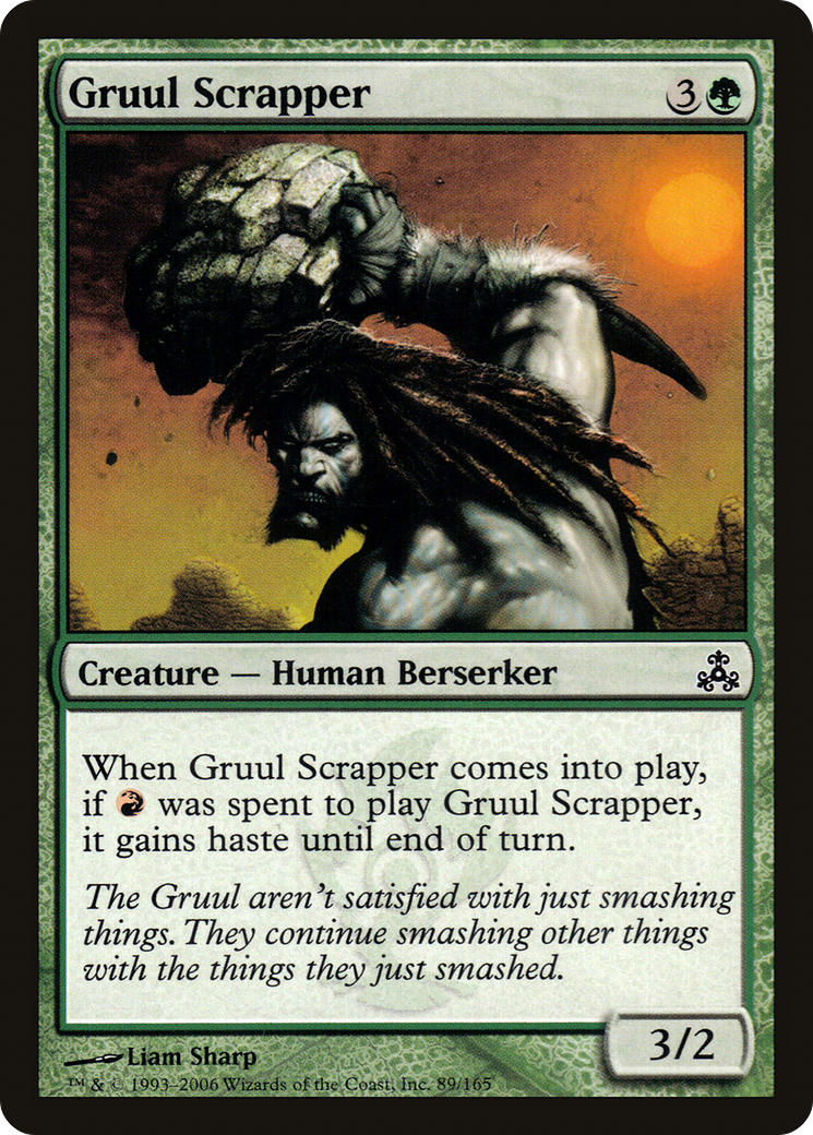 Gruul Scrapper (GPT-089) (Foil)