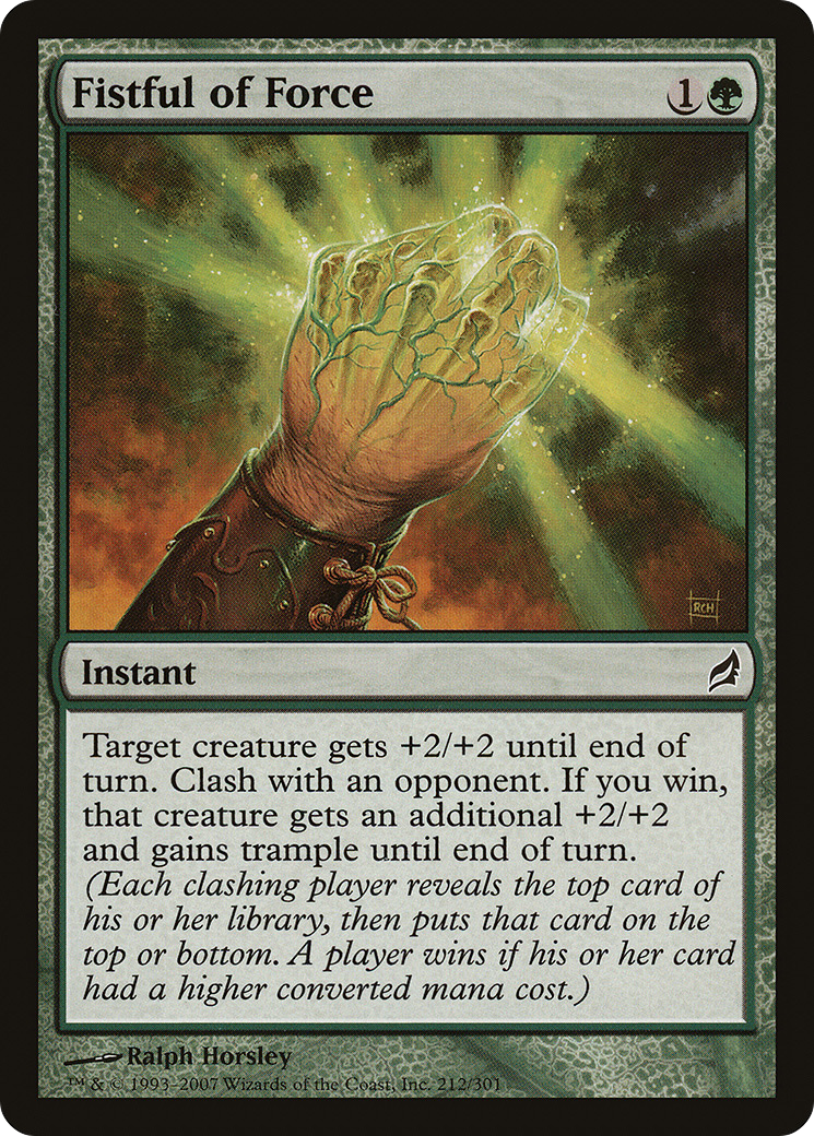 Fistful of Force (LRW-212) (Foil)