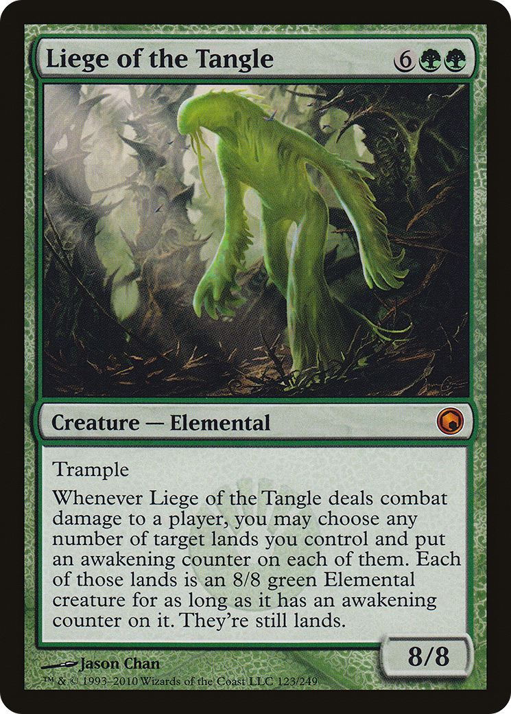 Liege of the Tangle (SOM-123) (Foil)