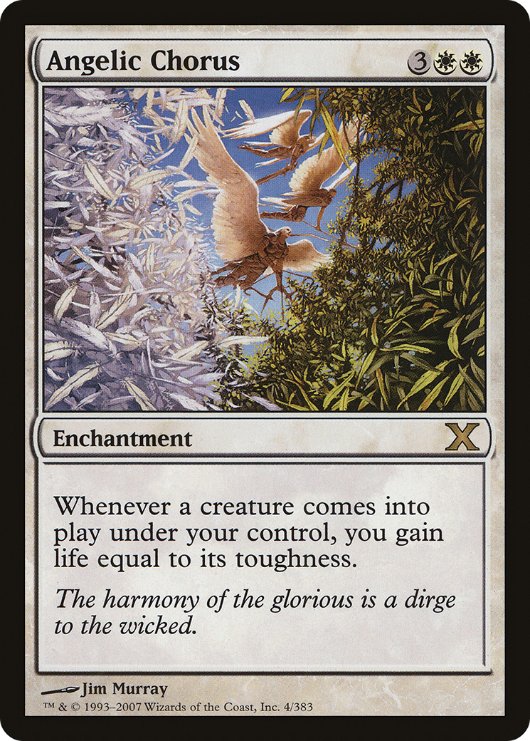 Angelic Chorus (10E-004) (Foil)