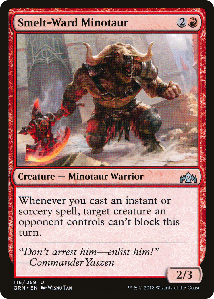 Smelt-Ward Minotaur (GRN-116) (Foil)