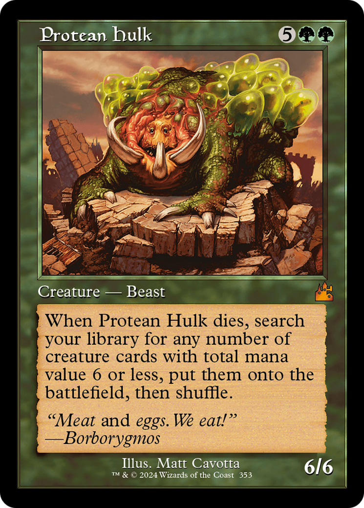 Protean Hulk (RVR-353) (Foil)