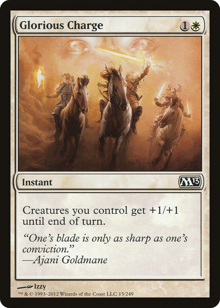 Glorious Charge (M13-015) (Foil)