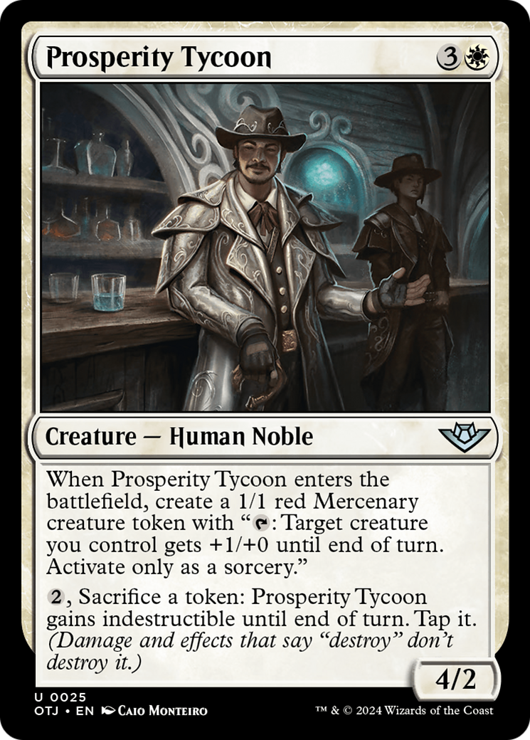 Prosperity Tycoon (OTJ-025) (Foil)