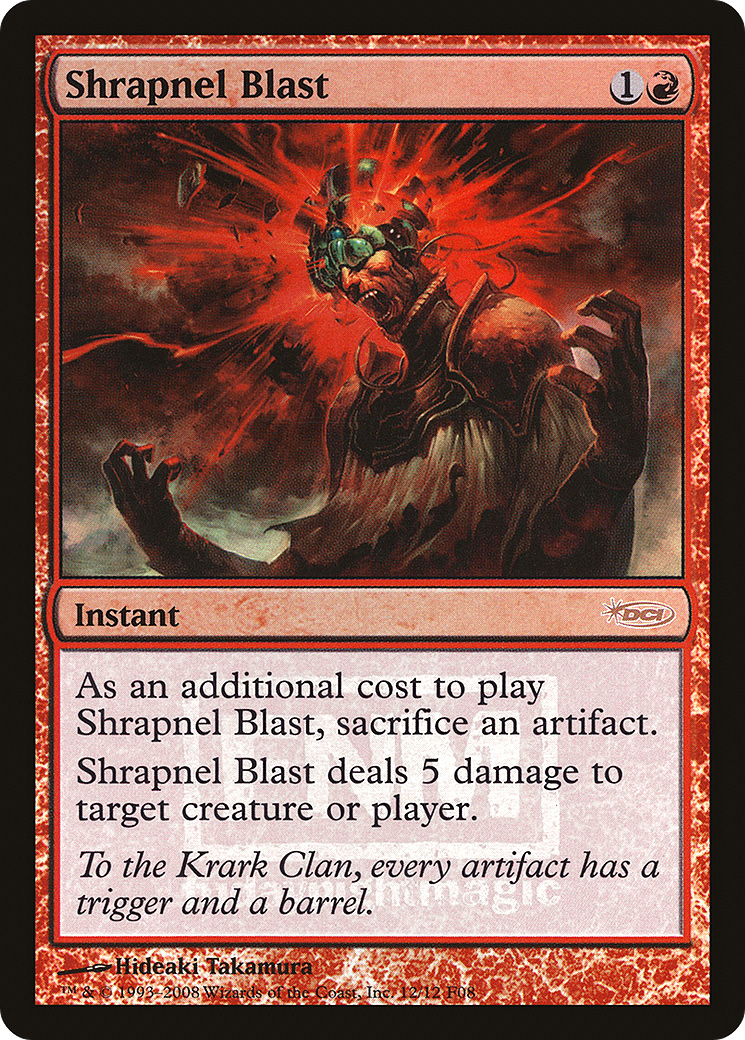Shrapnel Blast (FNM-012) (Foil)