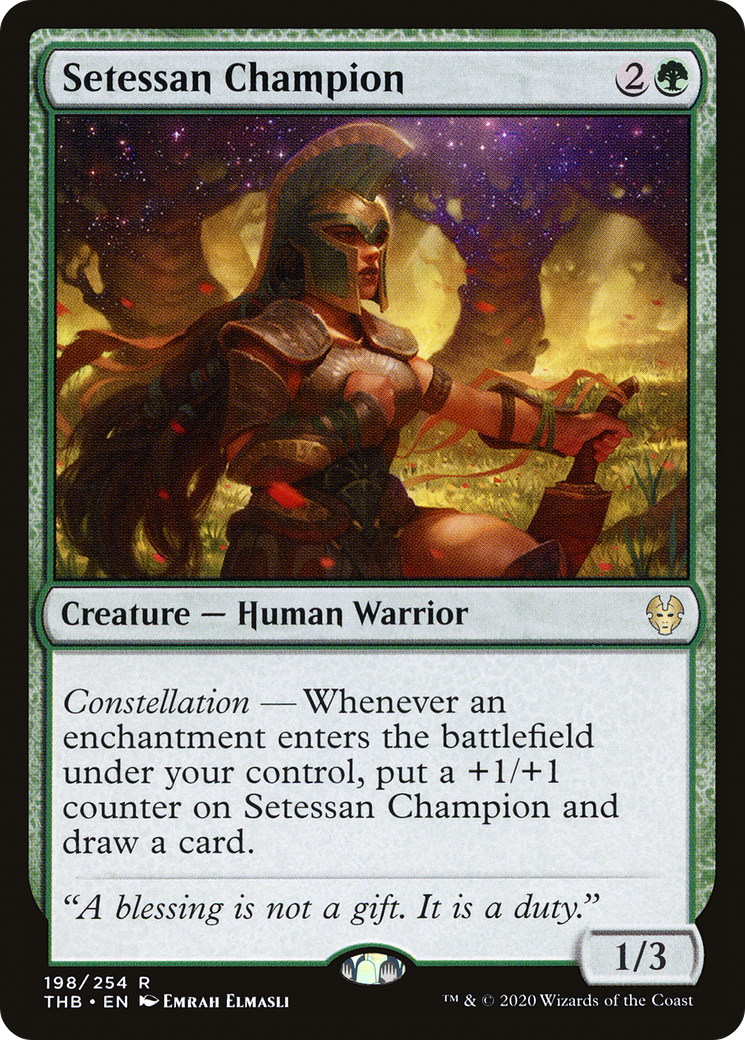 Setessan Champion (THB-198) (Foil)