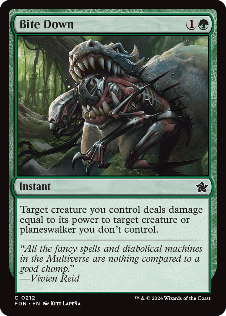 Bite Down (FDN-212) (Foil)