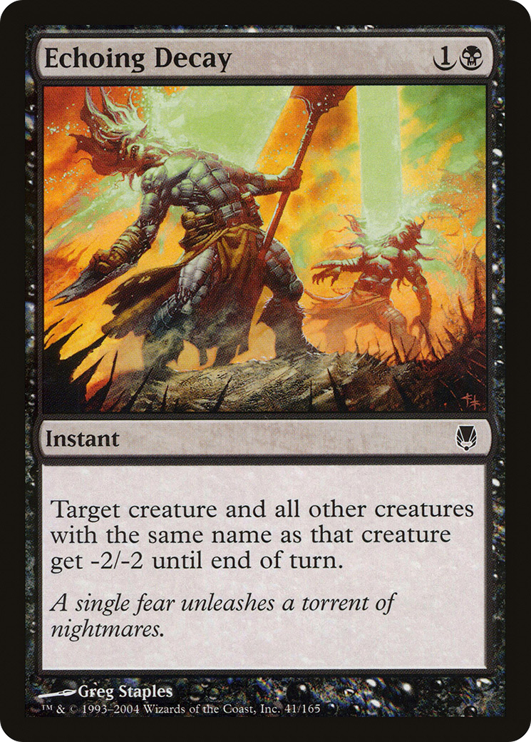 Echoing Decay (DST-041) (Foil)
