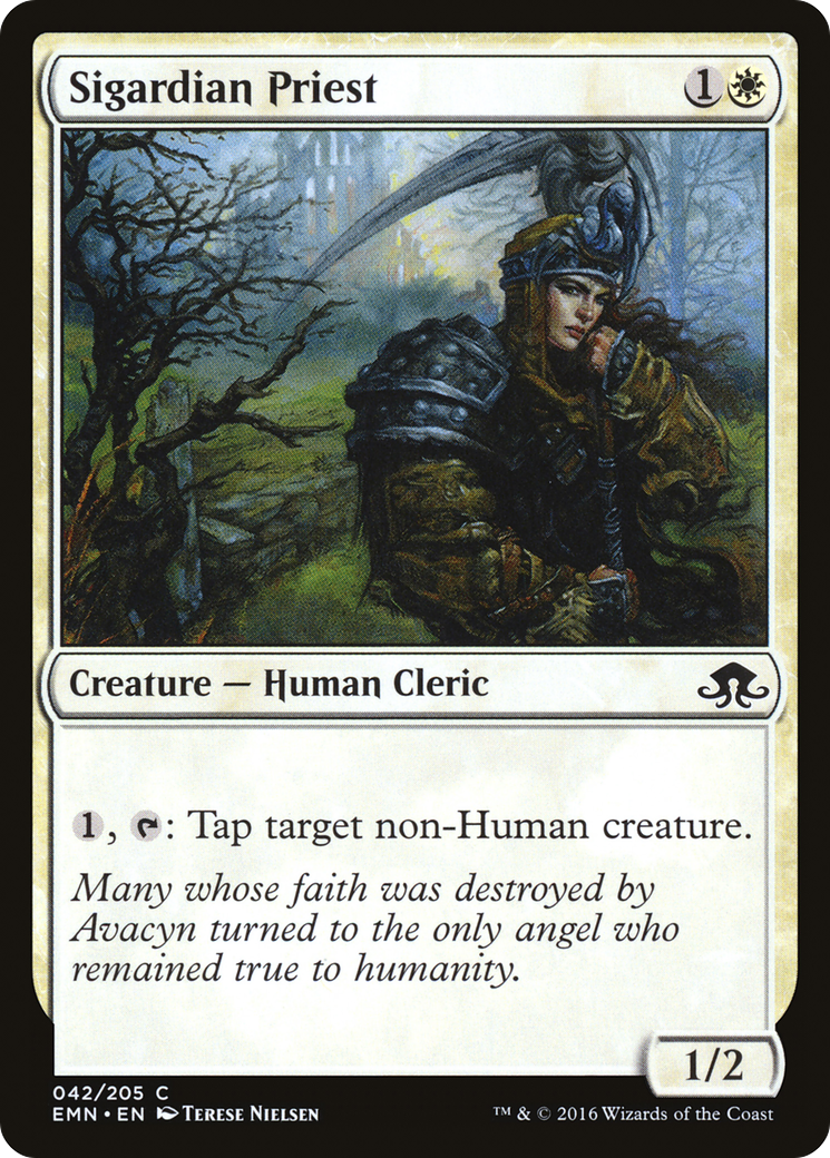Sigardian Priest (EMN-042) (Foil)