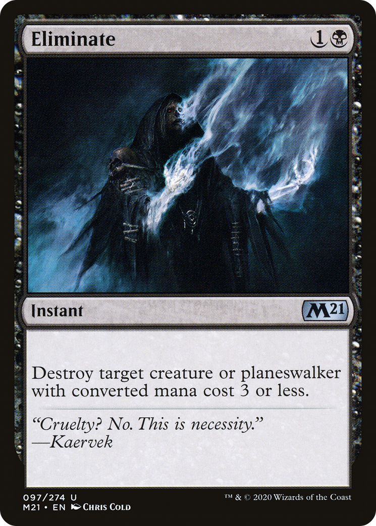 Eliminate (M21-097)