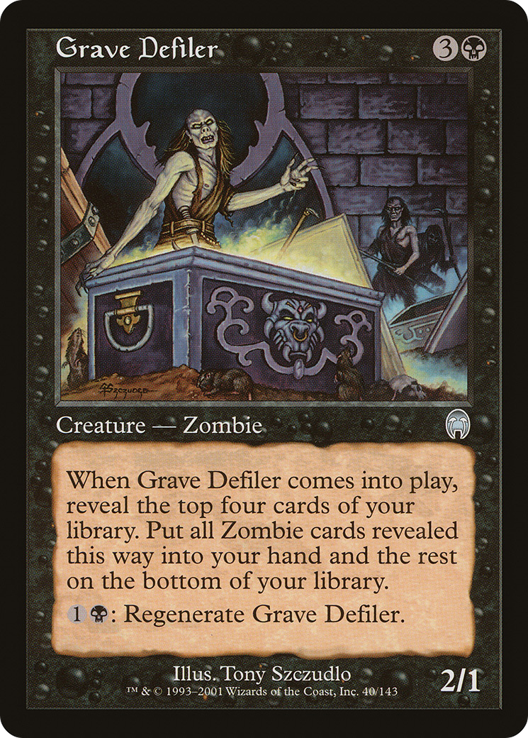 Grave Defiler (APC-040) (Foil)