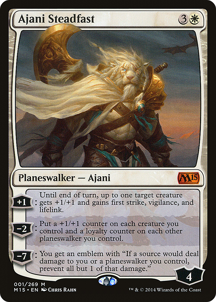 Ajani Steadfast (M15-001)