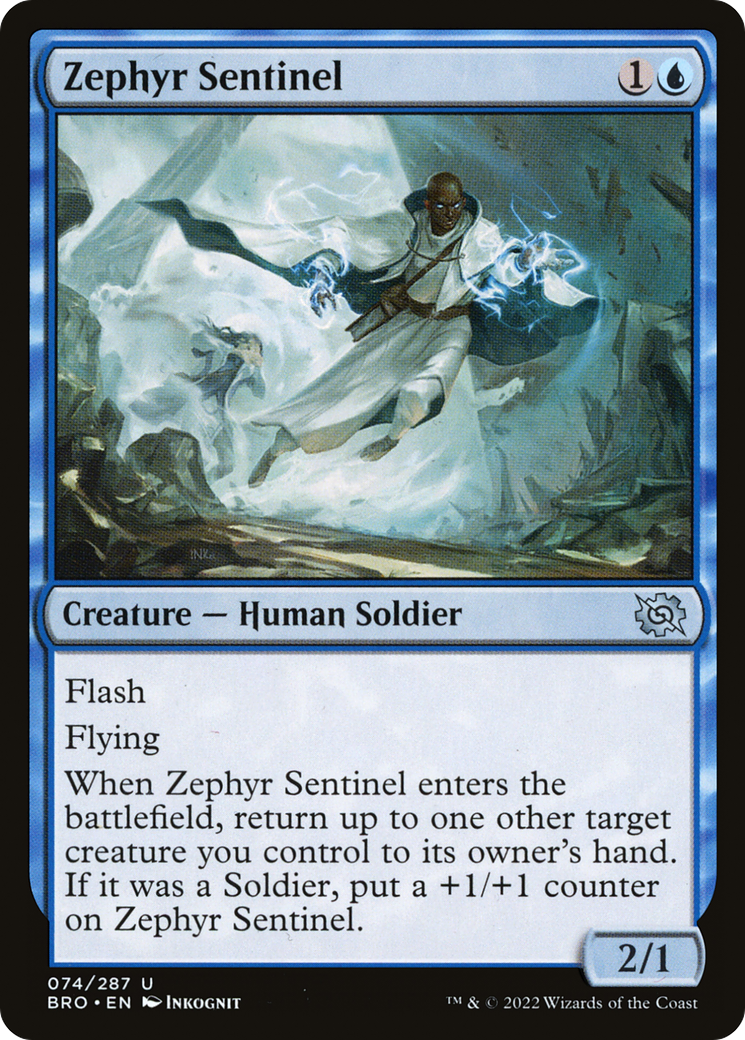 Zephyr Sentinel (BRO-074) (Foil)