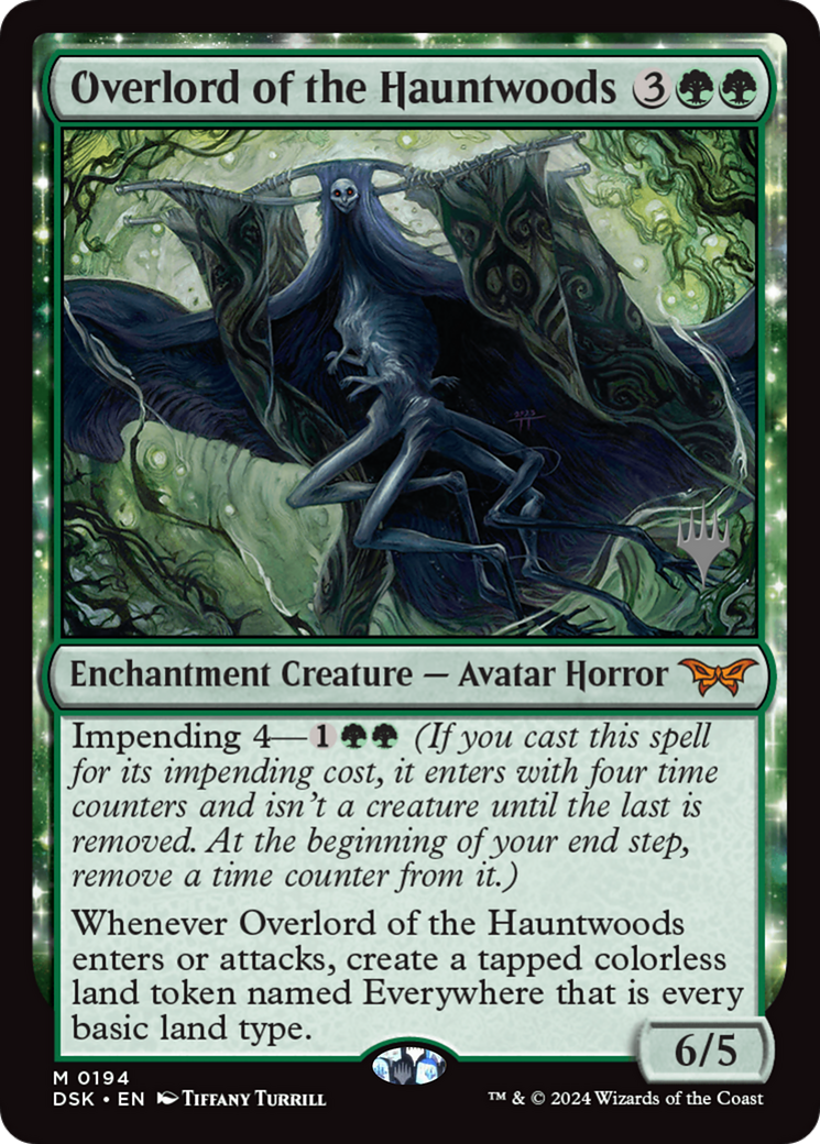 Overlord of the Hauntwoods (PPDSK-194P) (Foil)