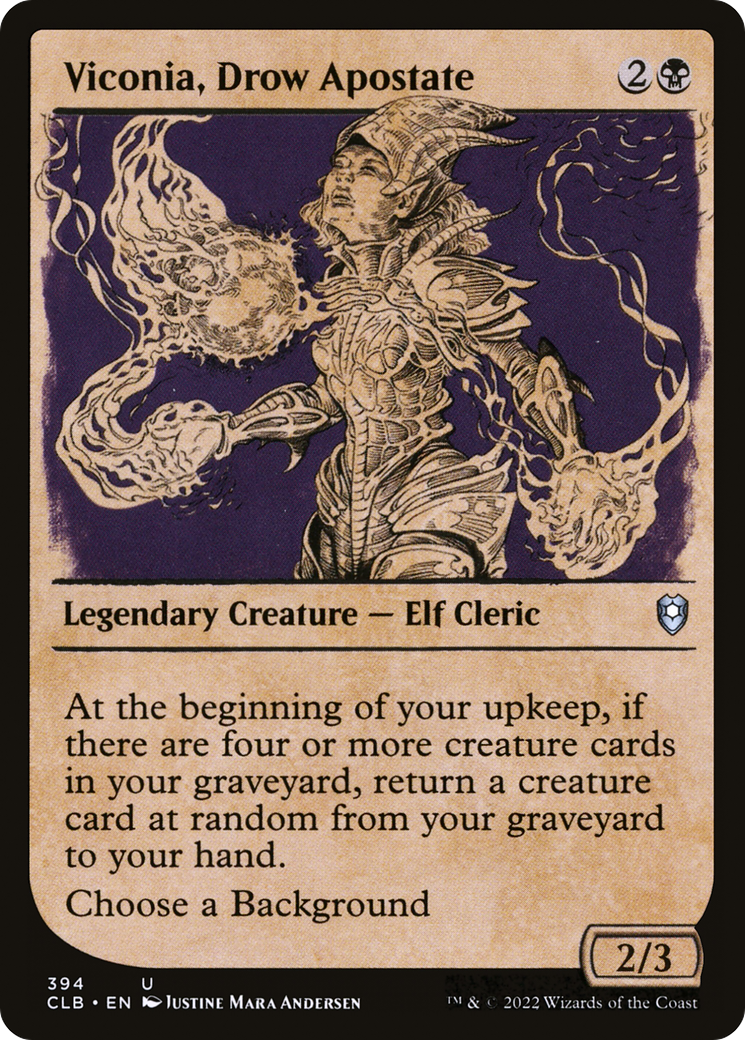 Viconia, Drow Apostate (CLB-394) (Showcase)