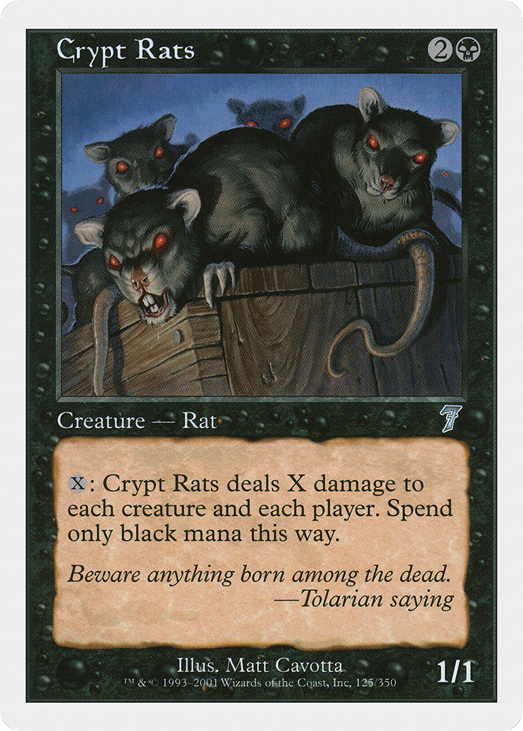 Crypt Rats (7ED-125)