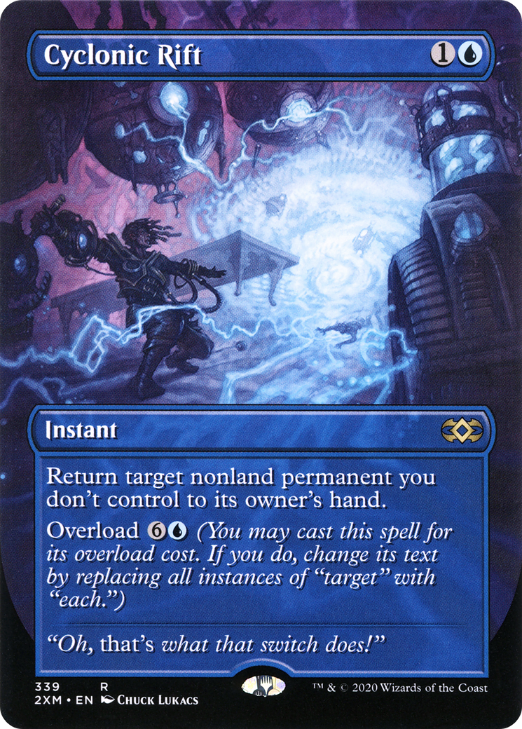 Cyclonic Rift (2XM-339) (Borderless) (Foil)