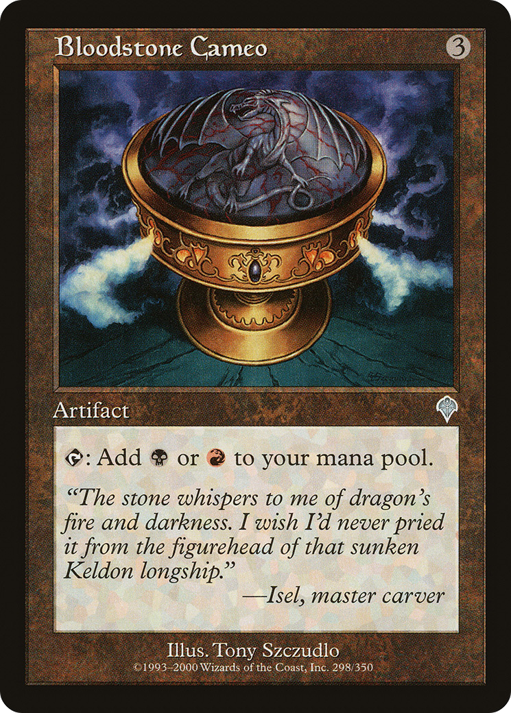 Bloodstone Cameo (INV-298)